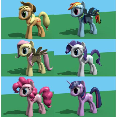 My Little Pony characters preview image